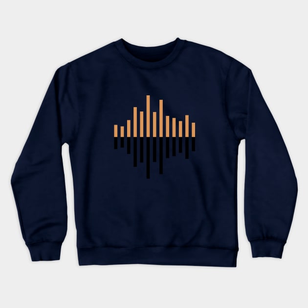 Rhythm Crewneck Sweatshirt by ArtisticTee